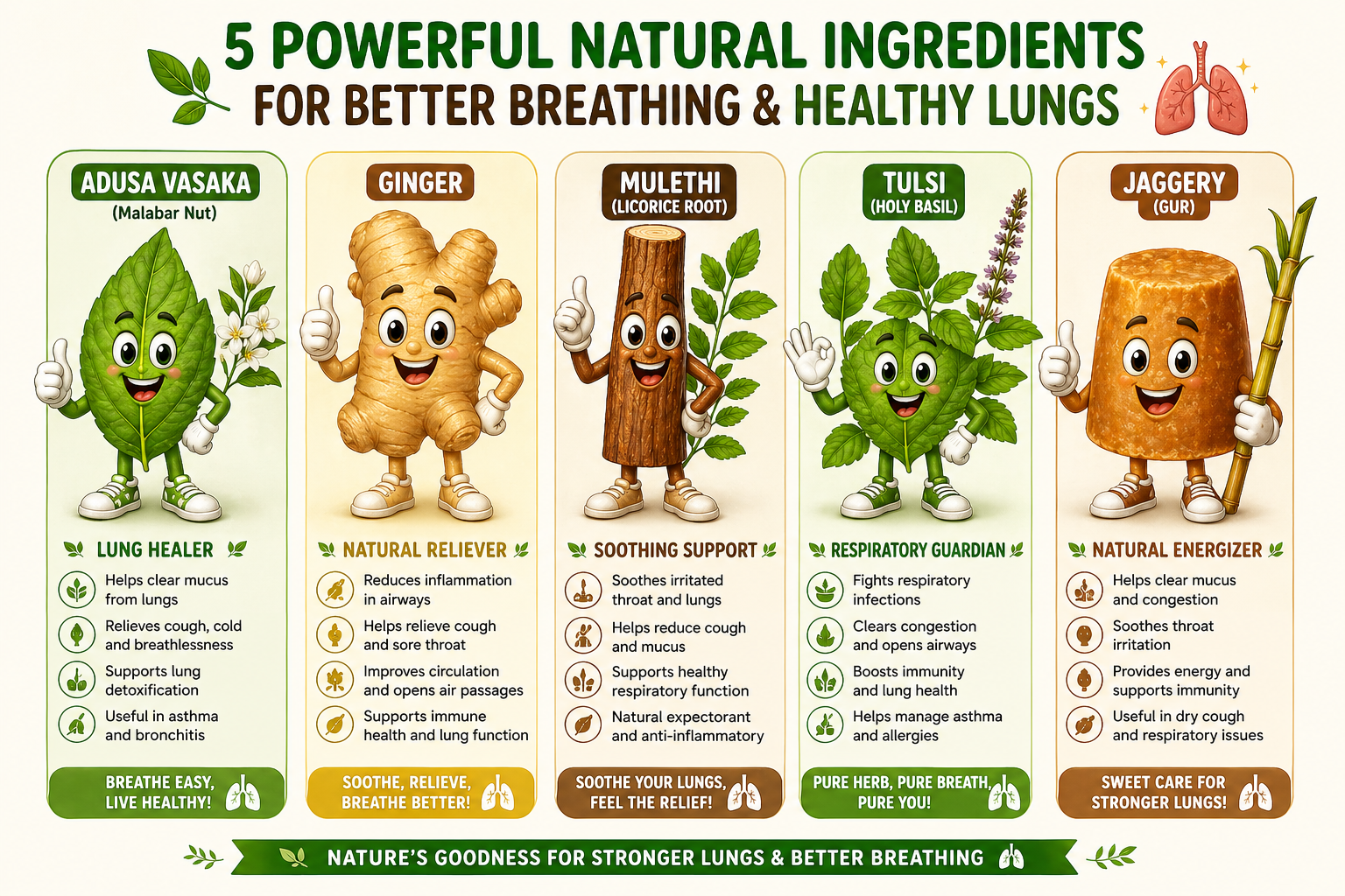 BreatheEasy Syrup Ingredients